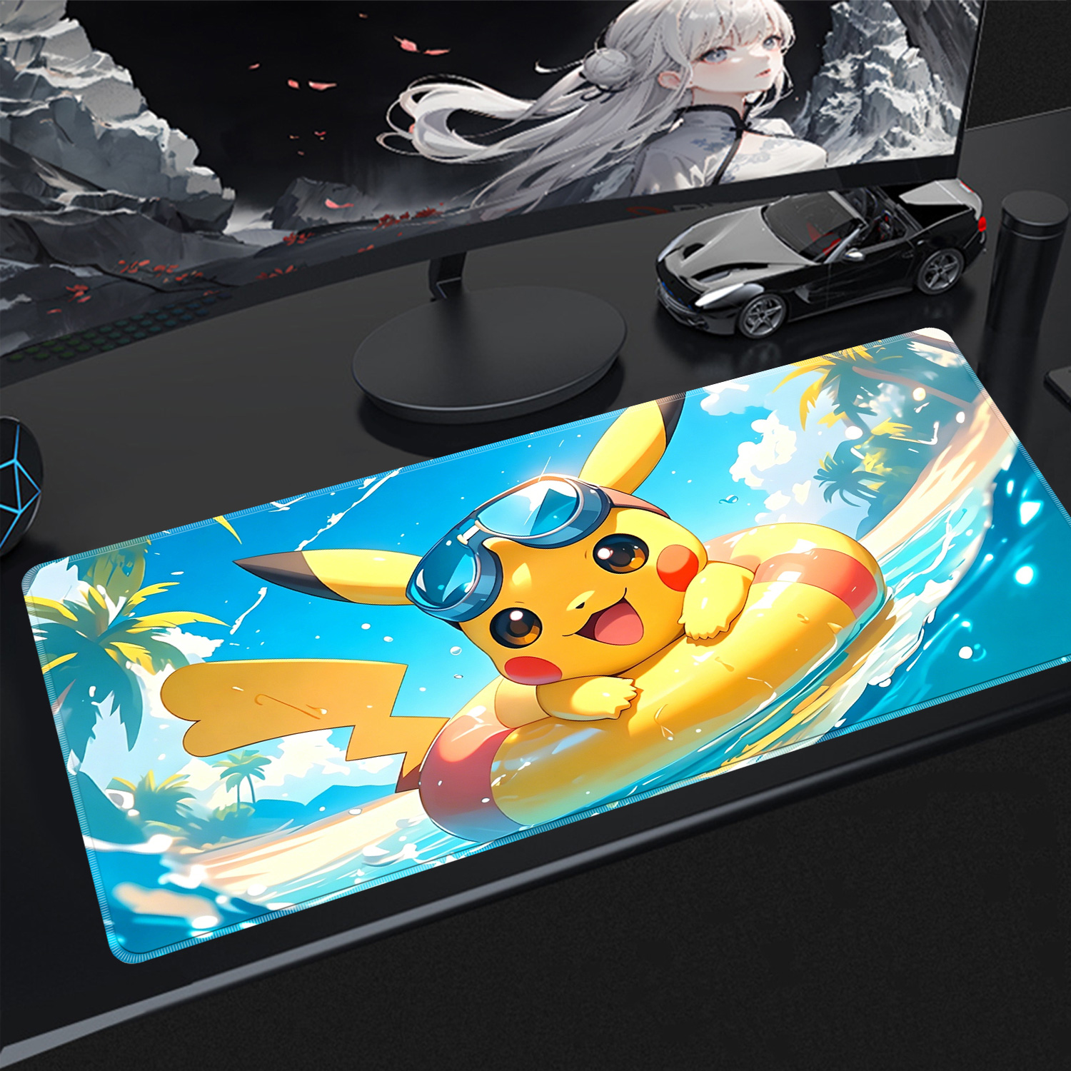 Esports Gaming Mice - Gaming Mouse Pad 900x400 PC Pokemon