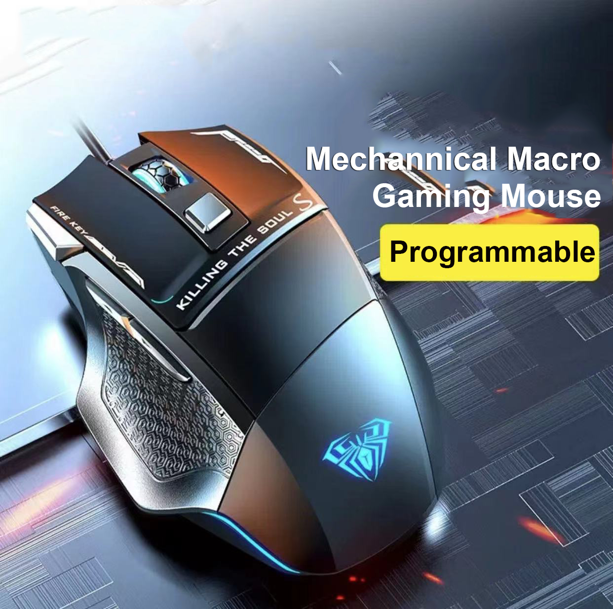 Esports Gaming Maus - Wired Macro Programming Mouse Gaming E-sports