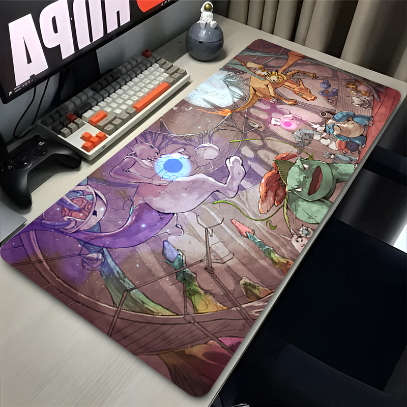 Esports Gaming Mice - Colorful Gaming Mousepad Laptop Japan Cool