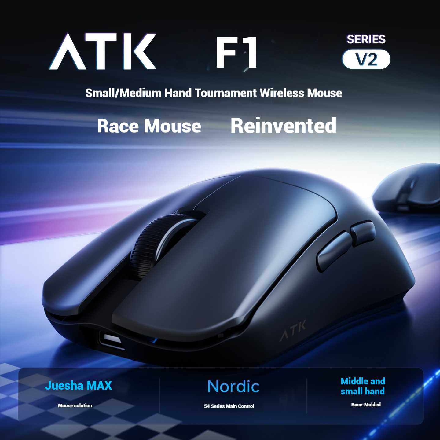 ATK Blazing Sky F1 V2 Ultimate - Esports Gaming Mice recensione e prezzo